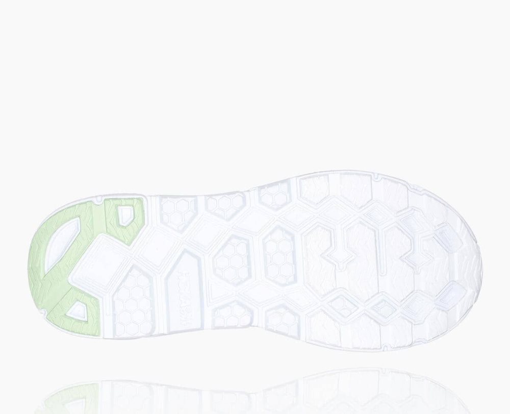 Hoka Clifton L White / Green Grey | 40613OSAH