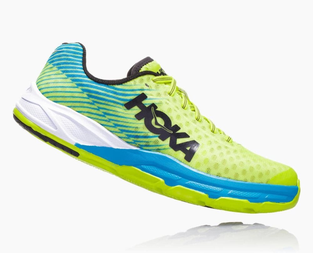 Hoka EVO Carbon Rocket Orange / Blue | 05426NEQJ