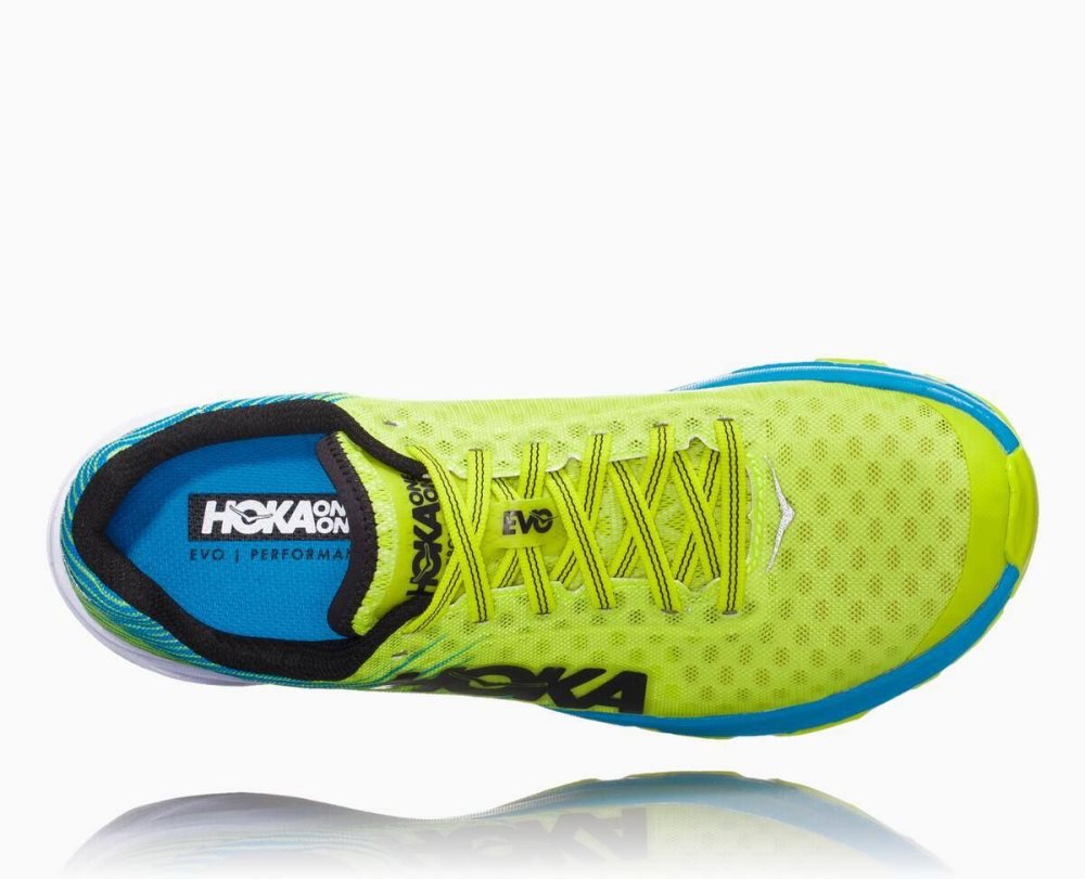 Hoka EVO Carbon Rocket Orange / Blue | 05426NEQJ