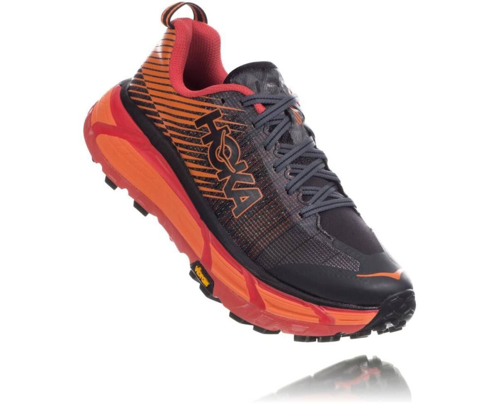 Hoka EVO Mafate 2 Black / Red | 96374SCZO