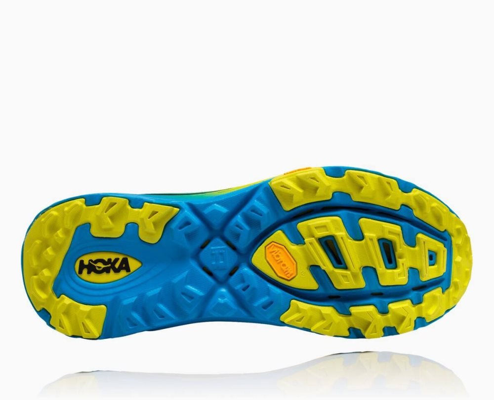 Hoka EVO Mafate Blue / Orange | 90846QCNH