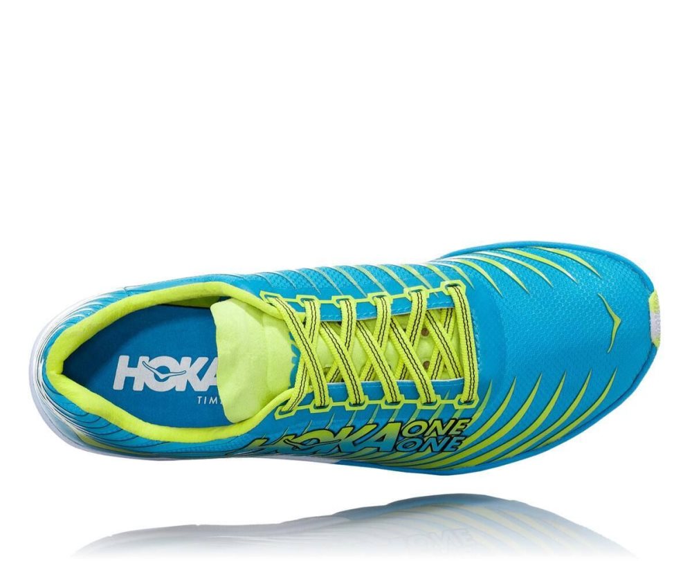 Hoka EVO XC Spikeless Blue / Orange | 17253ZXPN