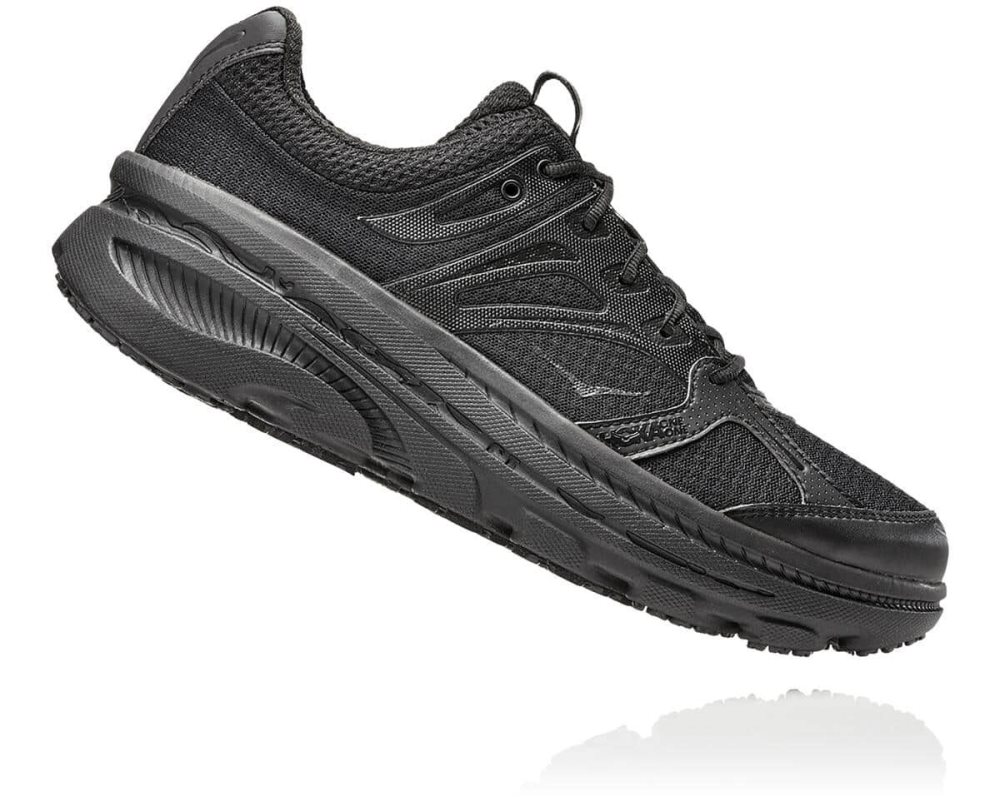 Hoka Engineered Garments Bondi B Black | 61384GXYQ