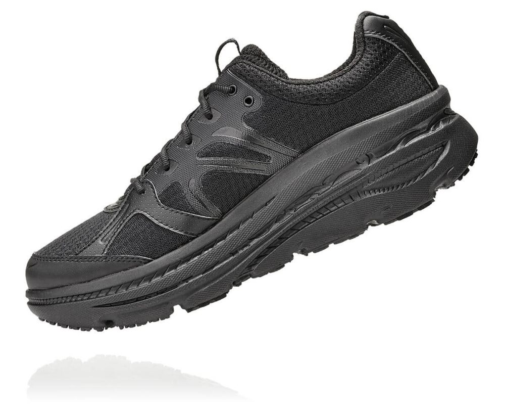 Hoka Engineered Garments Bondi B Black | 61384GXYQ