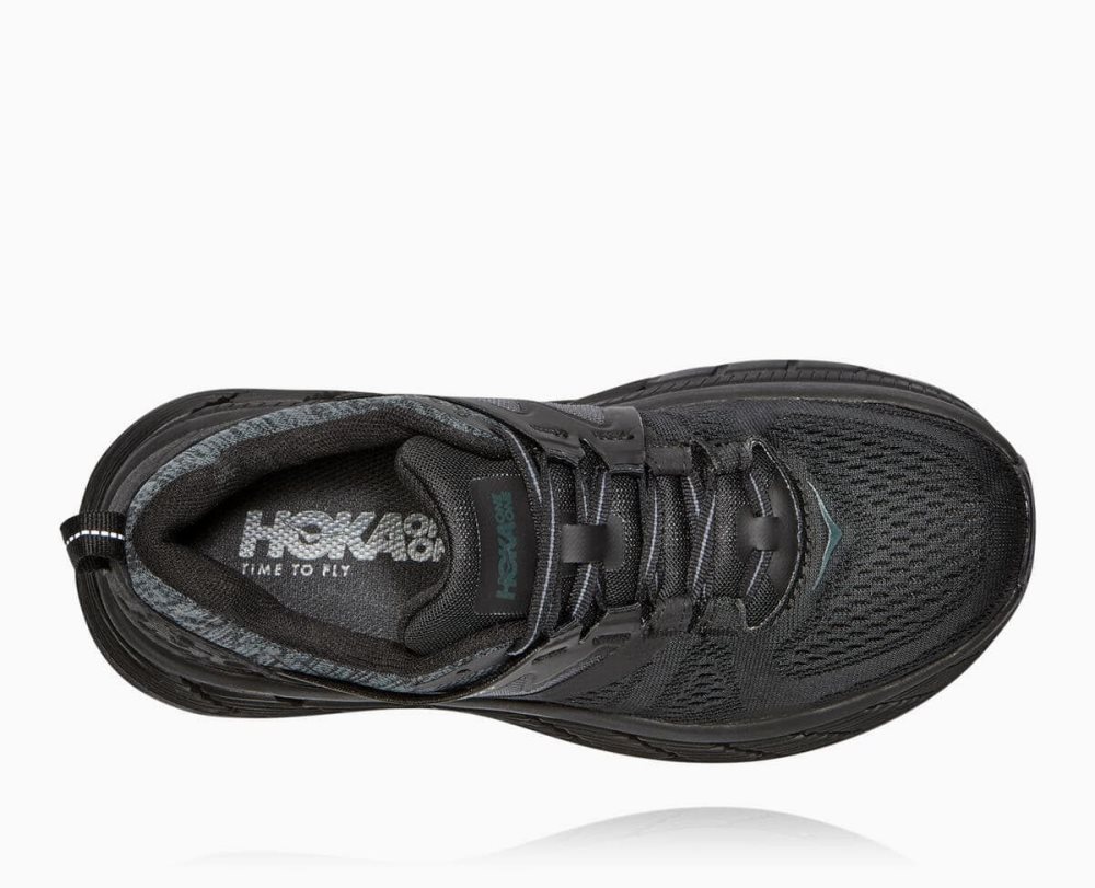 Hoka Gaviota 2 Black / Dark Grey | 69243KAQO