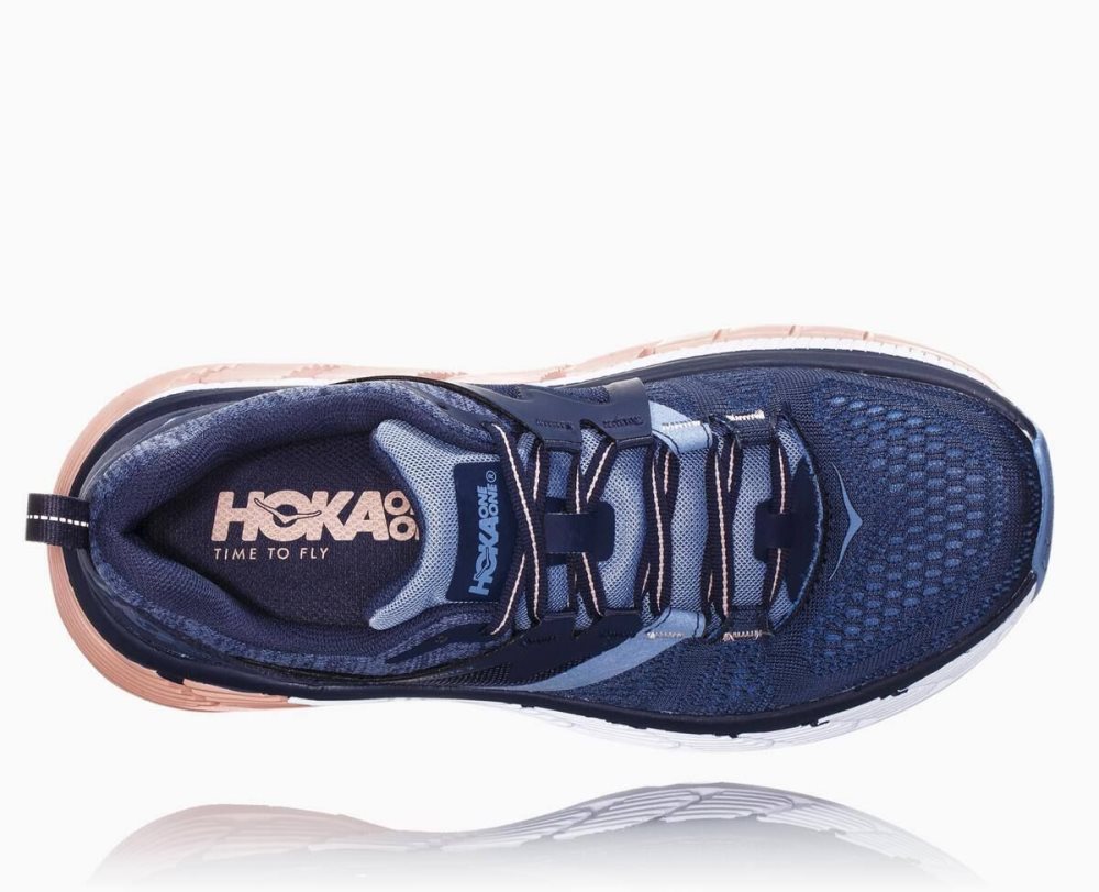 Hoka Gaviota 2 Wide Indigo / Pink | 25786OMBE