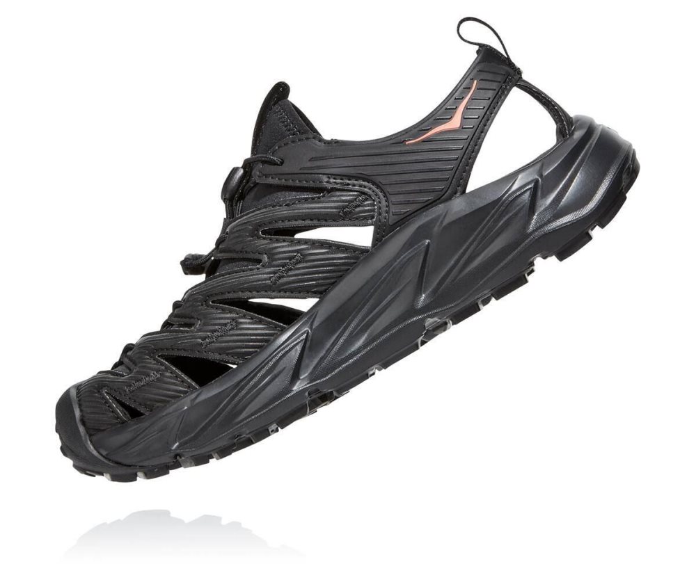 Hoka Hopara Black / Coral | 32048VQYA