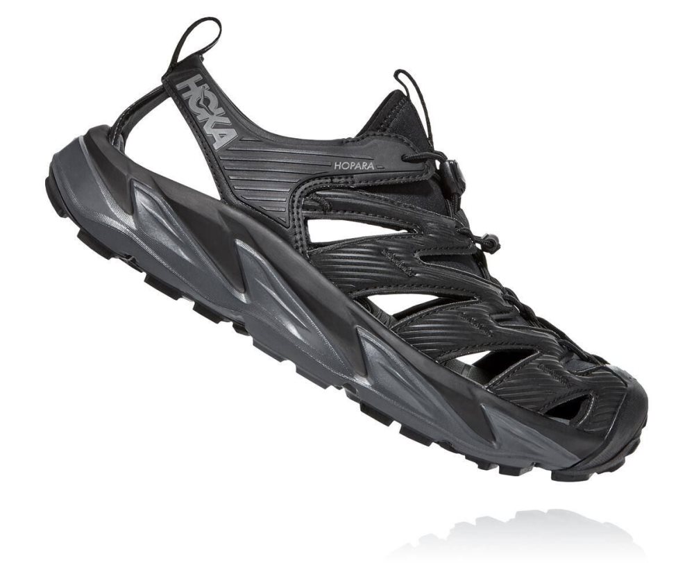 Hoka Hopara Black / Dark Grey | 67253BDLJ