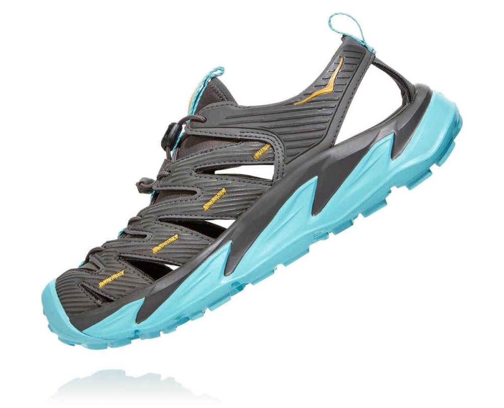 Hoka Hopara Dark Grey / Brown | 54609AXRV