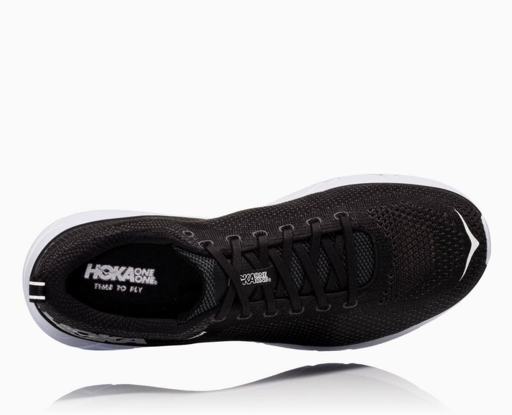 Hoka Hupana 2 Black / White | 23518PURJ