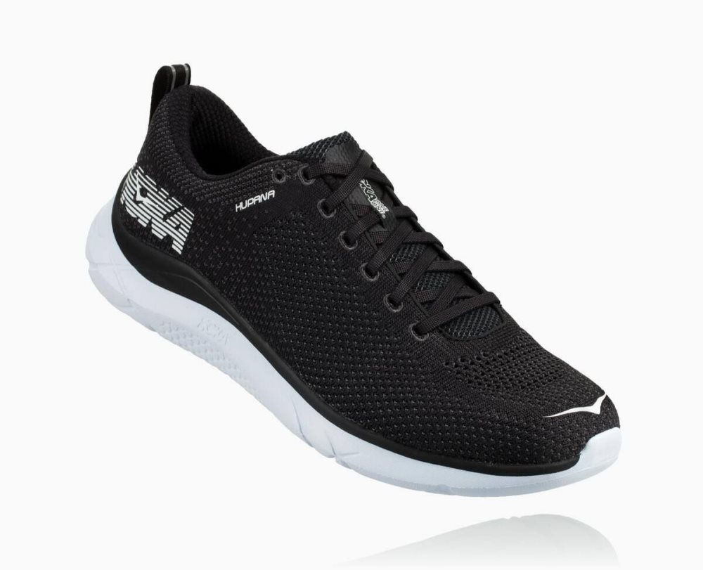 Hoka Hupana 2 Black / White | 23518PURJ