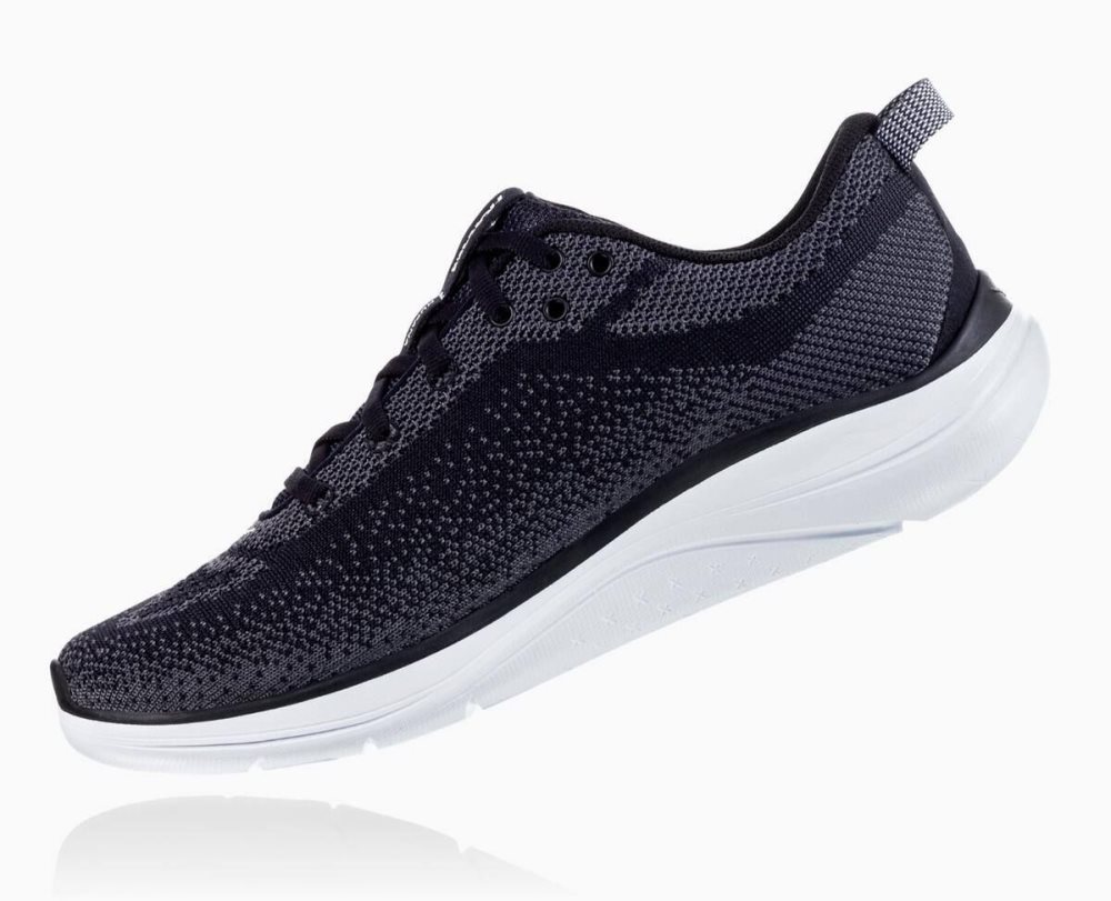 Hoka Hupana Flow Black / Dark Grey | 96815XHDQ