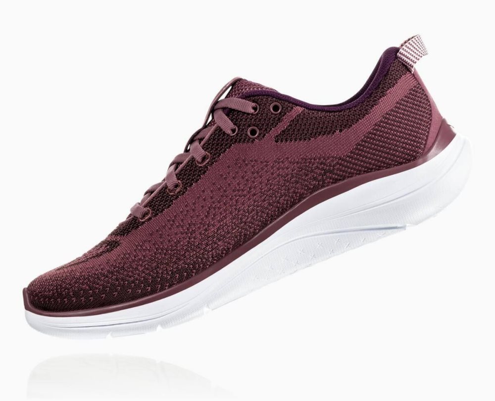 Hoka Hupana Flow Wide Rose Brown / Deep | 04138OSGZ