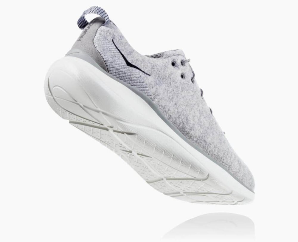 Hoka Hupana Flow Wool Deep Grey | 31695ENFX