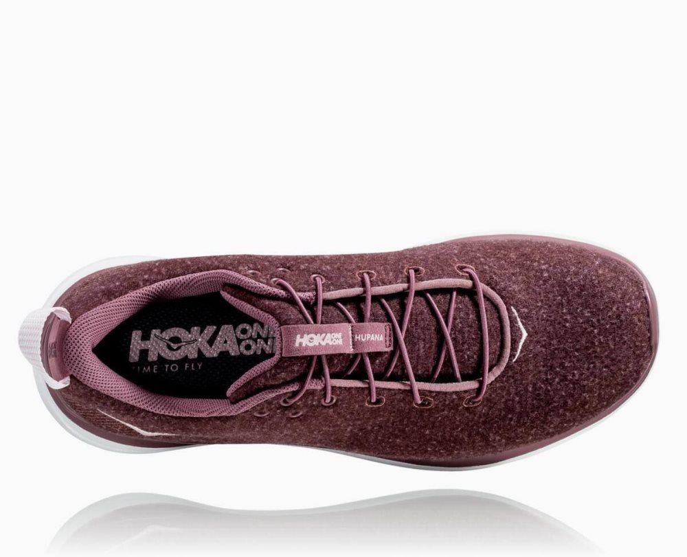 Hoka Hupana Flow Wool Rose Brown / Brown | 45017PGBJ