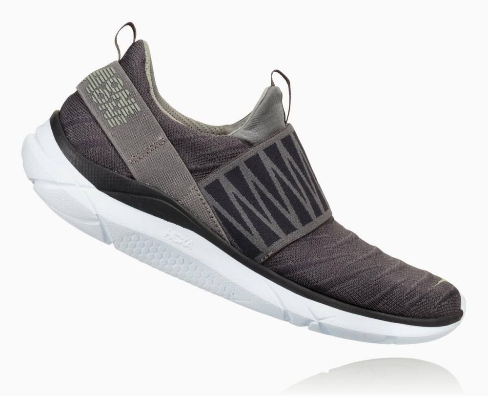 Hoka Hupana Slip Grey | 28694DIFV