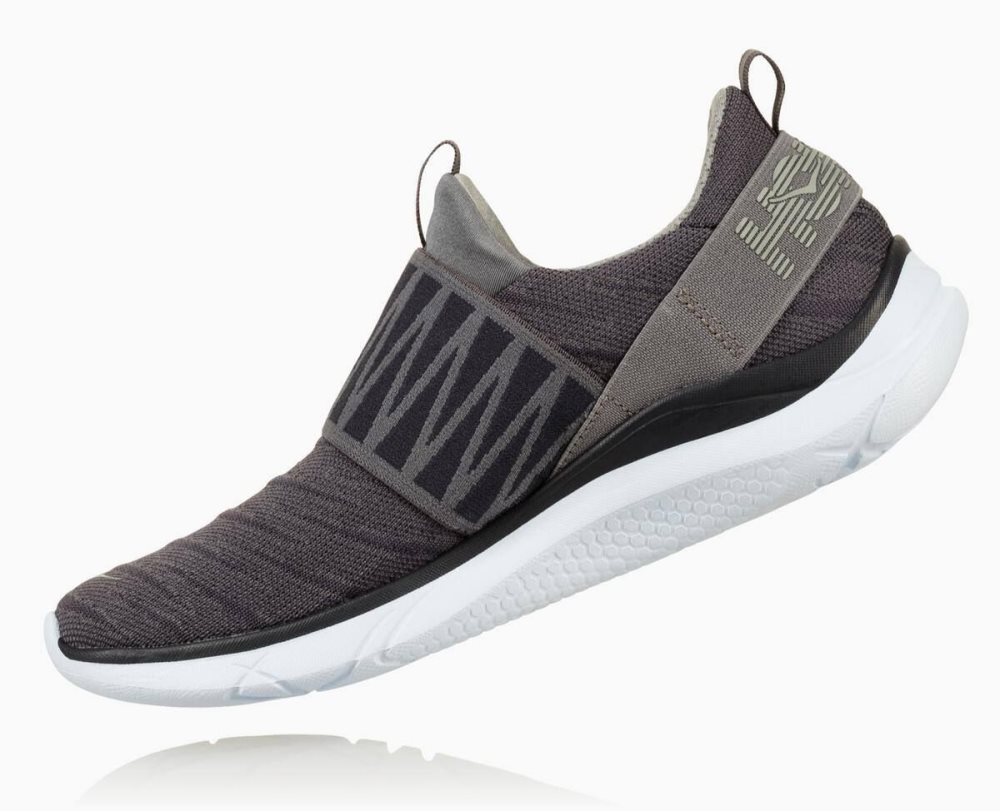 Hoka Hupana Slip Grey | 28694DIFV