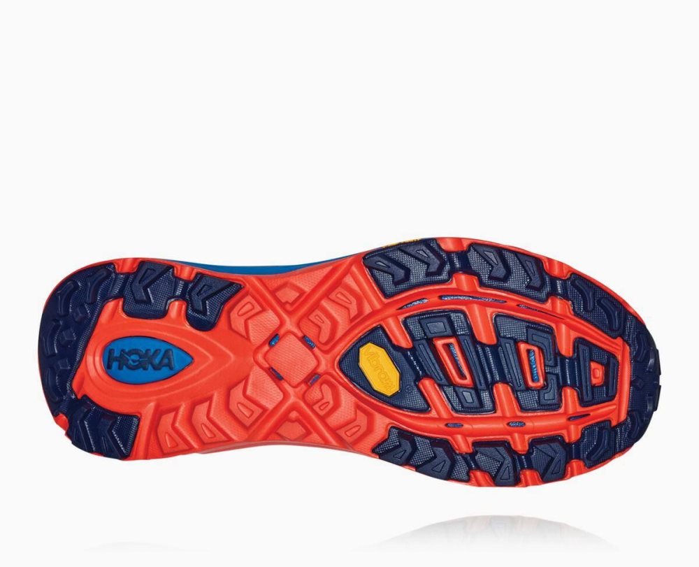 Hoka Mafate Speed 2 Royal Blue / Red | 24853LGRD