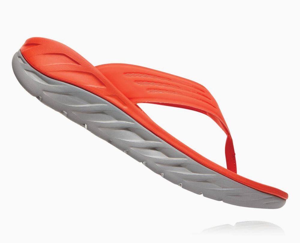 Hoka ORA Flip Red | 10457NGWF