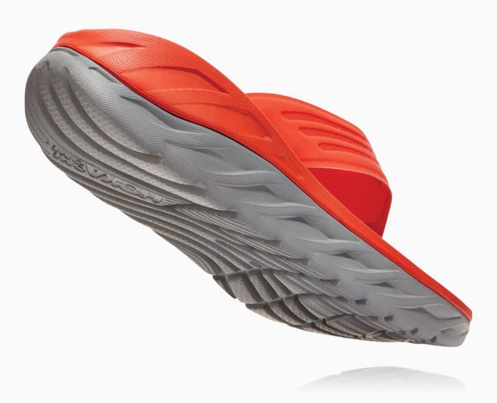 Hoka ORA Flip Red | 10457NGWF