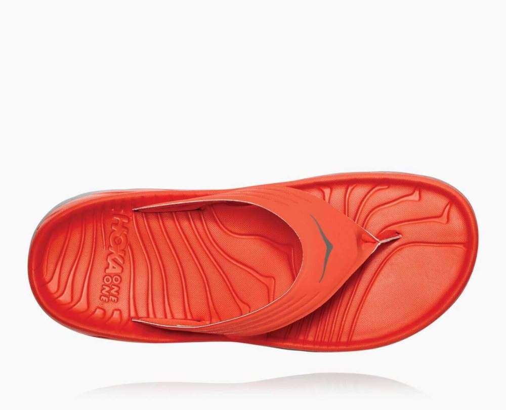 Hoka ORA Flip Red | 10457NGWF