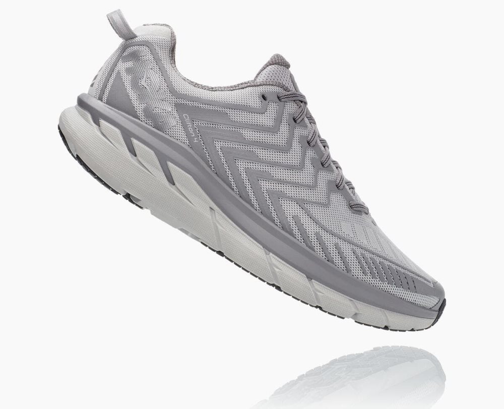 Hoka OV Clifton Silver | 31482BVXD