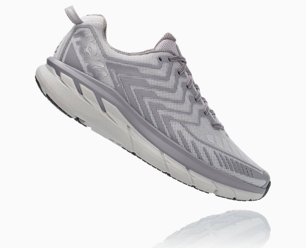 Hoka OV Clifton Silver | 38625VNXY