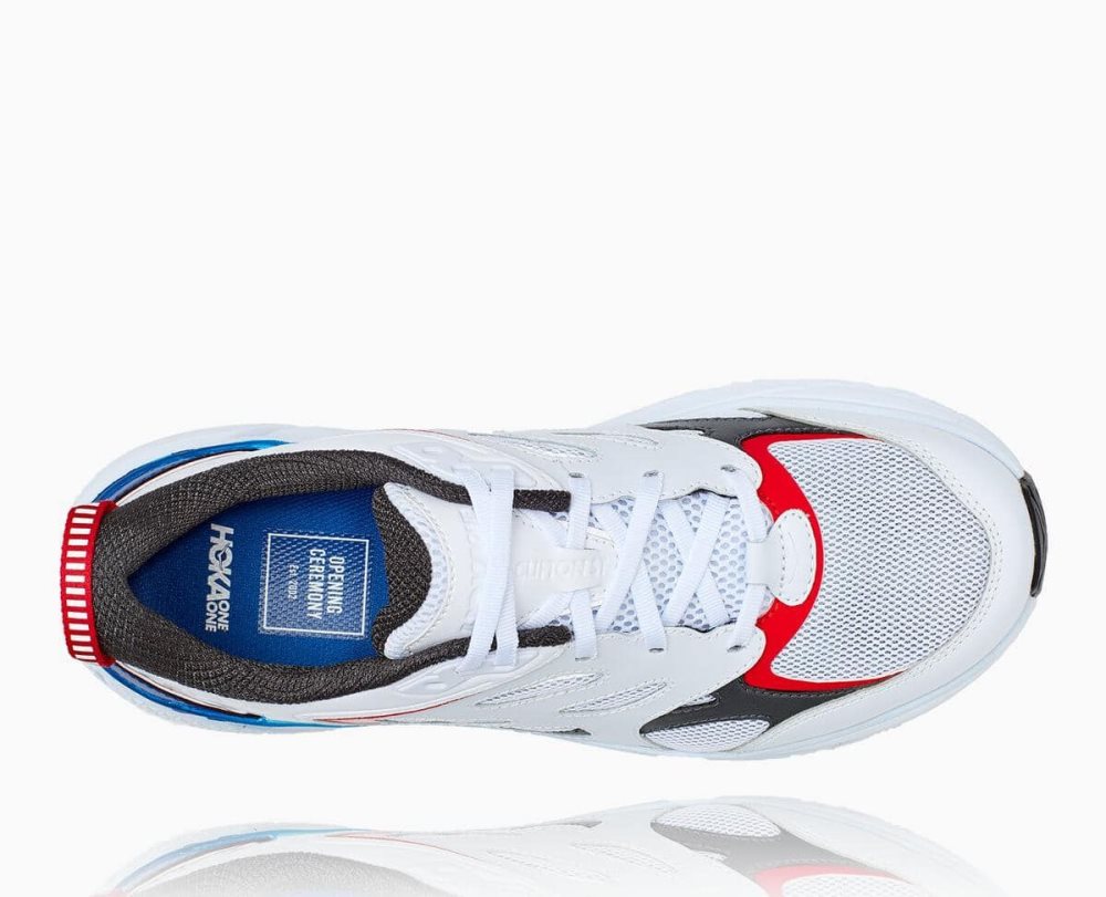 Hoka Opening Ceremony Clifton White / Blue | 67085QIDS