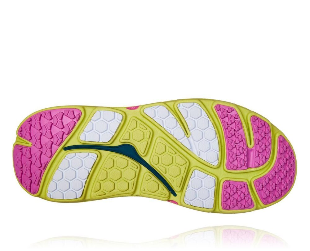 Hoka Outdoor Voices Bondi B Light Green / Pink | 85702TIDG