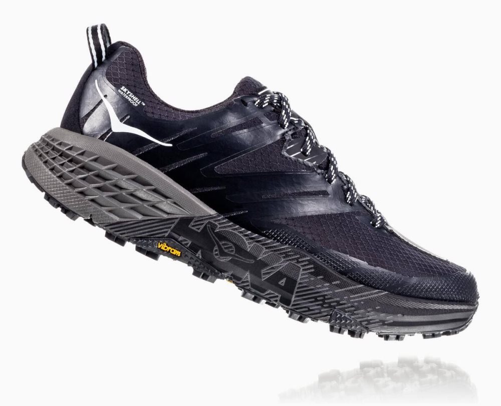 Hoka Speedgoat 3 Waterproof Black | 14382NDUK