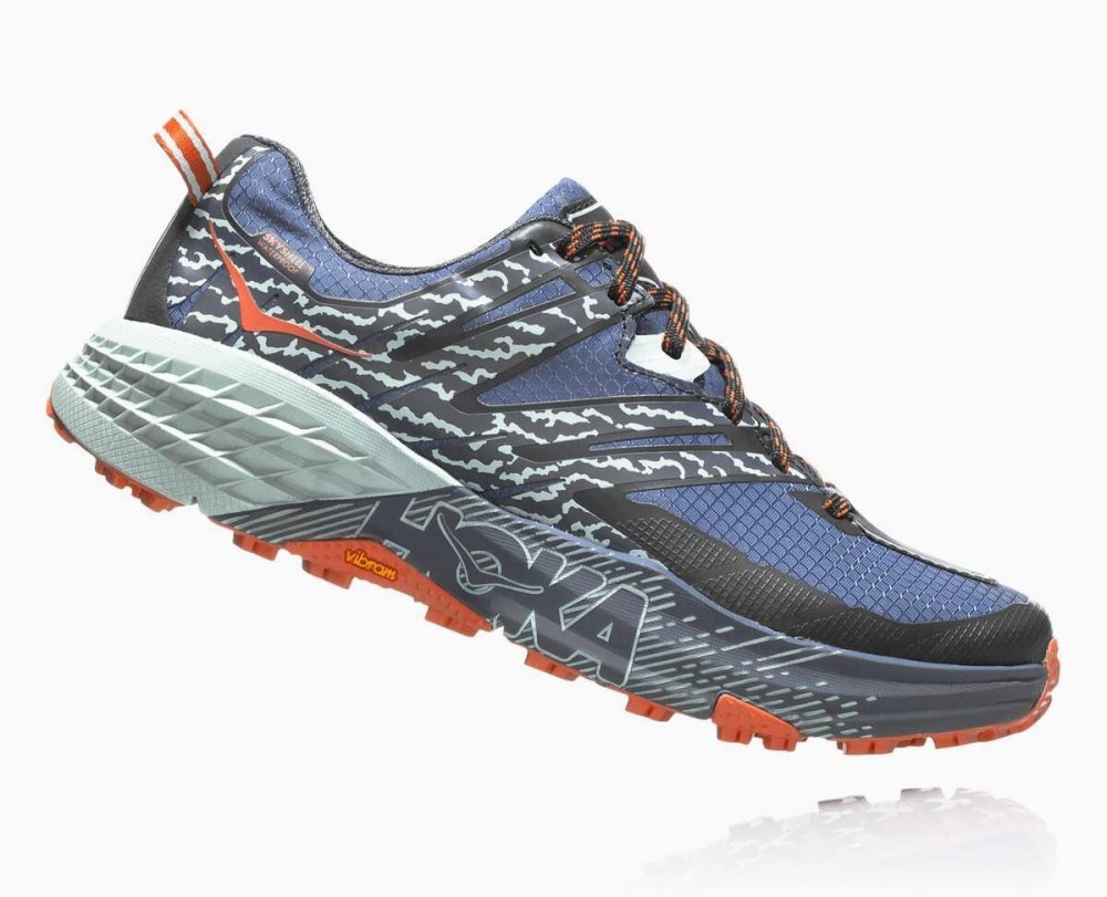 Hoka Speedgoat 3 Waterproof Blue | 79128WSCV