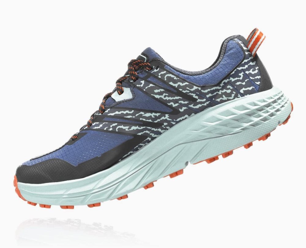 Hoka Speedgoat 3 Waterproof Blue | 79128WSCV