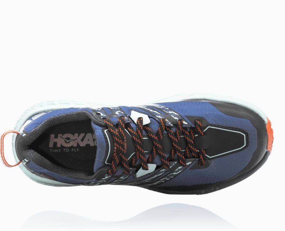 Hoka Speedgoat 3 Waterproof Blue | 79128WSCV