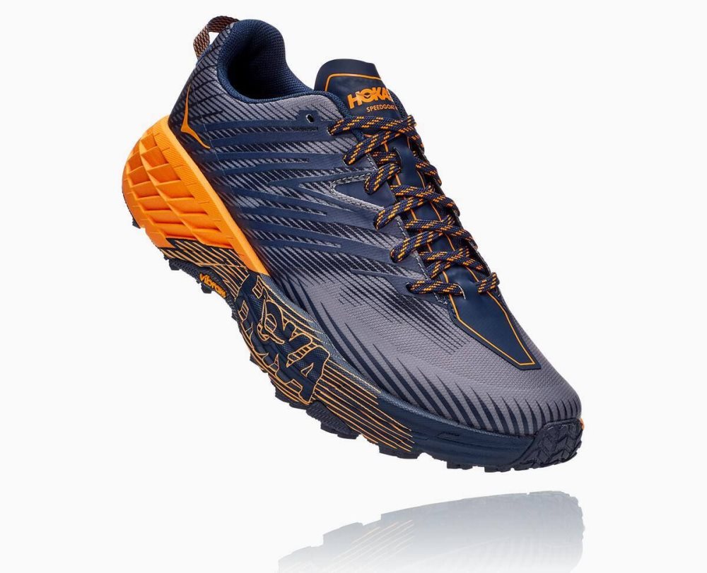 Hoka Speedgoat 4 Black / Light | 73584VCGQ