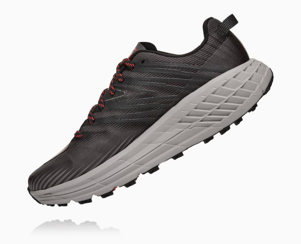 Hoka Speedgoat 4 Dark Grey / Dark Grey | 14092ZPWG