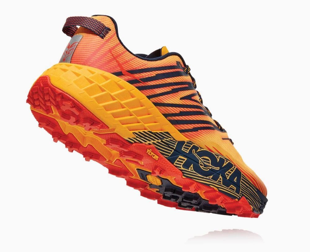 Hoka Speedgoat 4 Gold / Black | 13825ZXEI