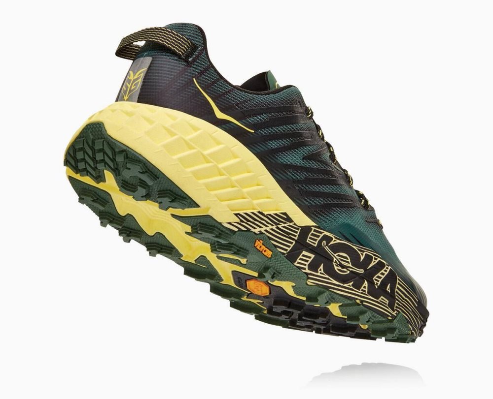 Hoka Speedgoat 4 Myrtle/Limelight | 16243THOA