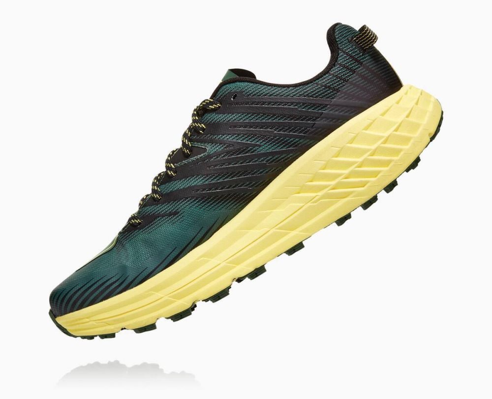 Hoka Speedgoat 4 Myrtle/Limelight | 16243THOA