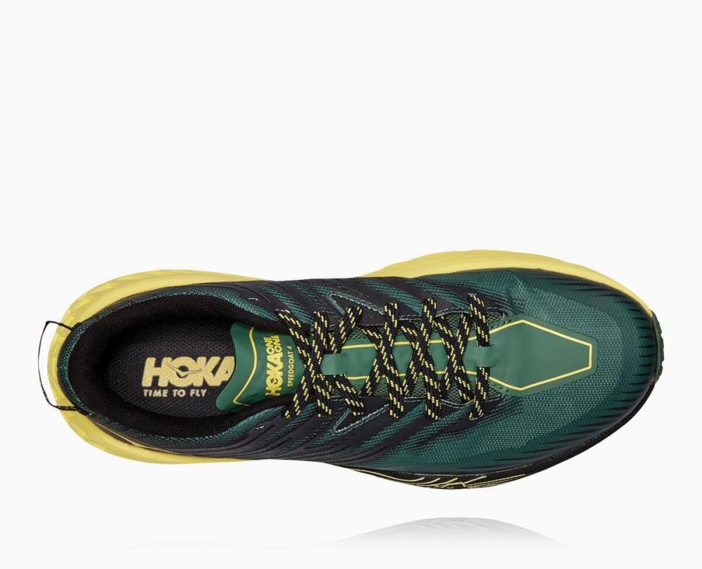 Hoka Speedgoat 4 Myrtle/Limelight | 16243THOA