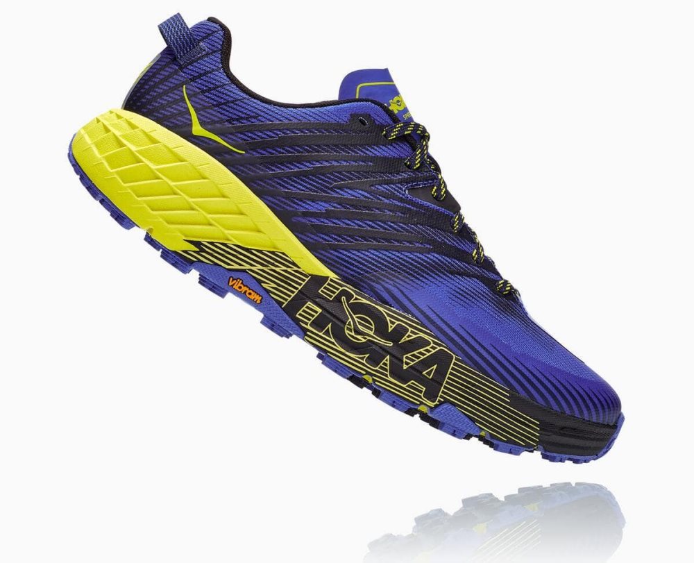 Hoka Speedgoat 4 Wide Black | 92614GVLE