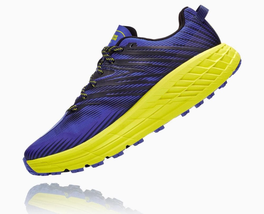 Hoka Speedgoat 4 Wide Black | 92614GVLE