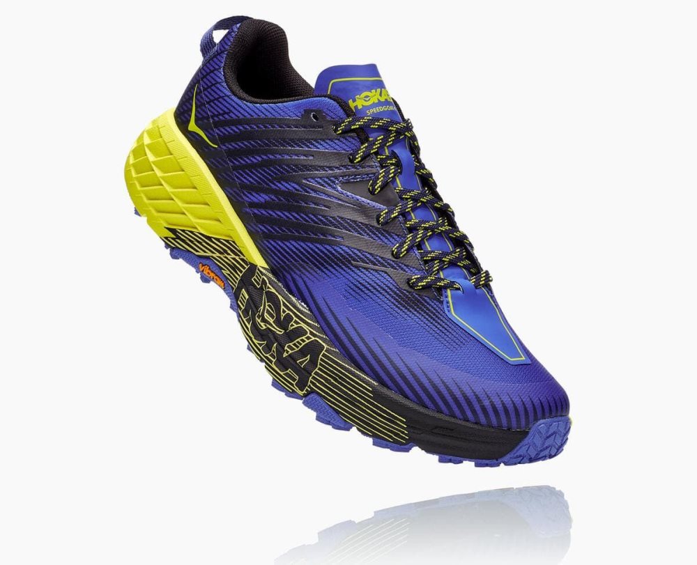 Hoka Speedgoat 4 Wide Black | 92614GVLE