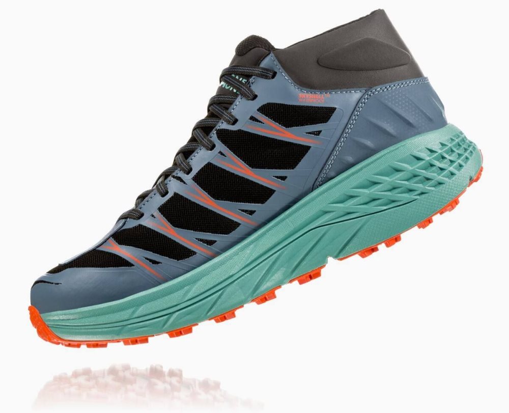 Hoka Speedgoat Mid Waterproof Green | 18792JCLS