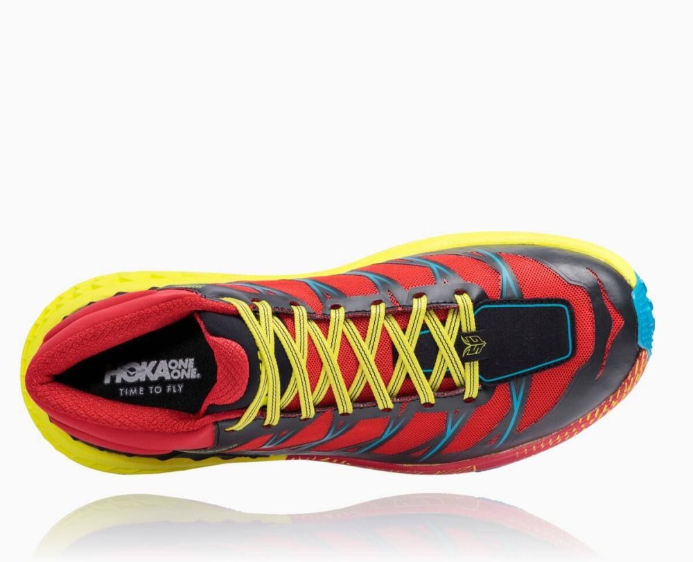 Hoka Speedgoat Mid Waterproof Red / Blue | 97824LTCG