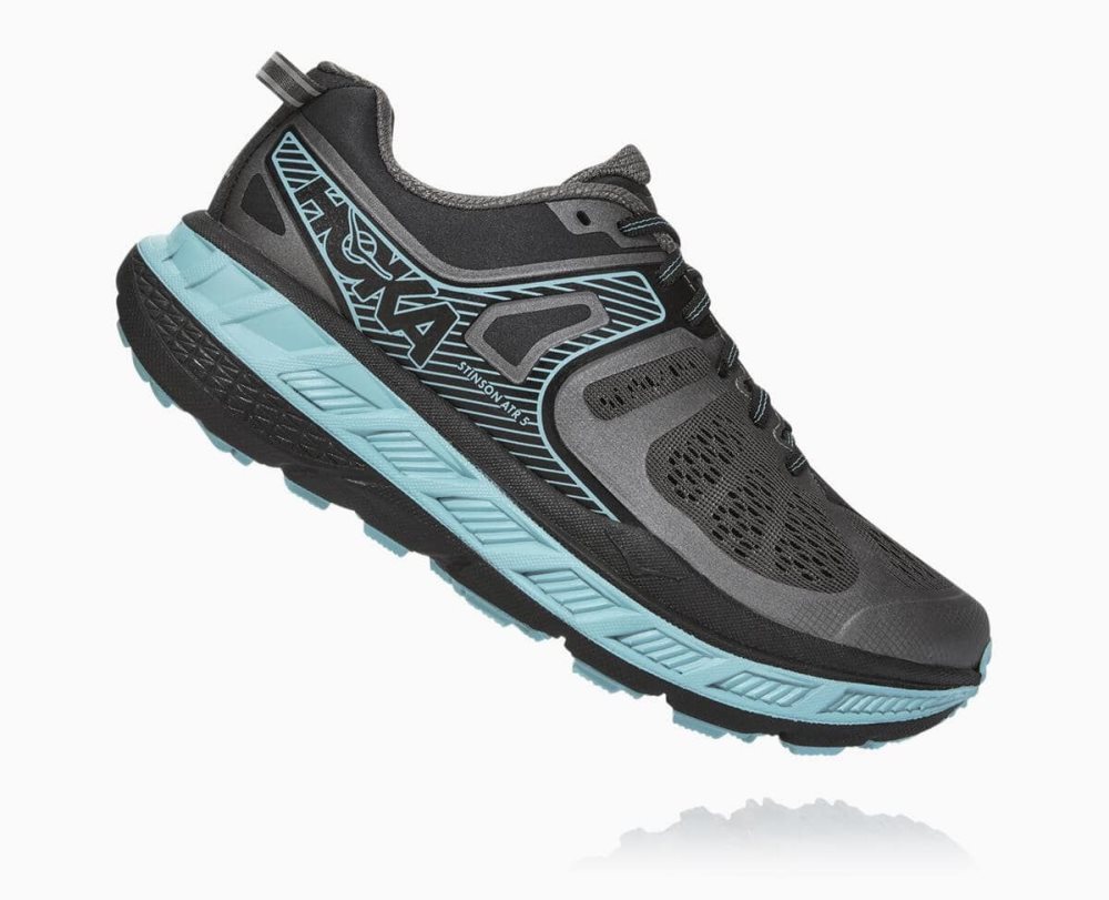 Hoka Stinson ATR 5 Dark Grey / Brown | 69754VMPA