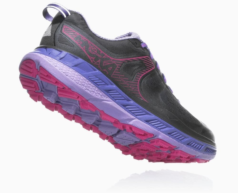 Hoka Stinson ATR 5 Ebony/Very Berry | 75124XPOD