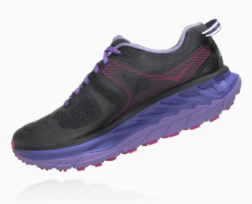 Hoka Stinson ATR 5 Ebony/Very Berry | 75124XPOD