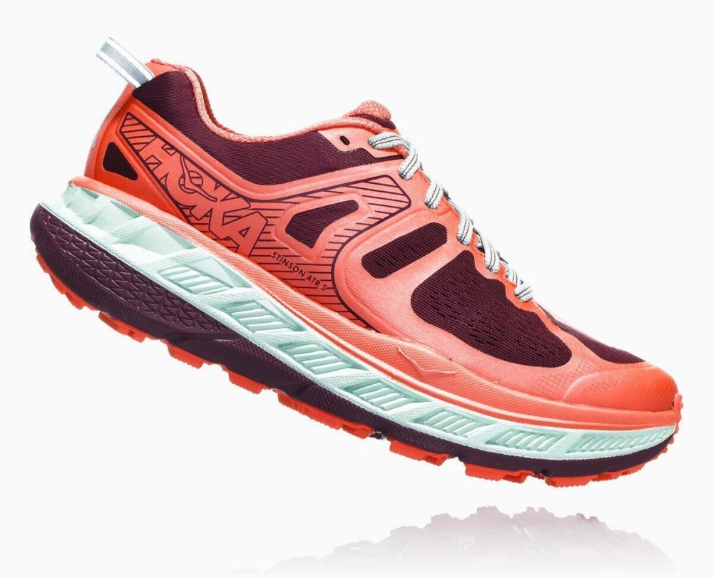 Hoka Stinson ATR 5 Fig/Emberglow | 58739MFPQ