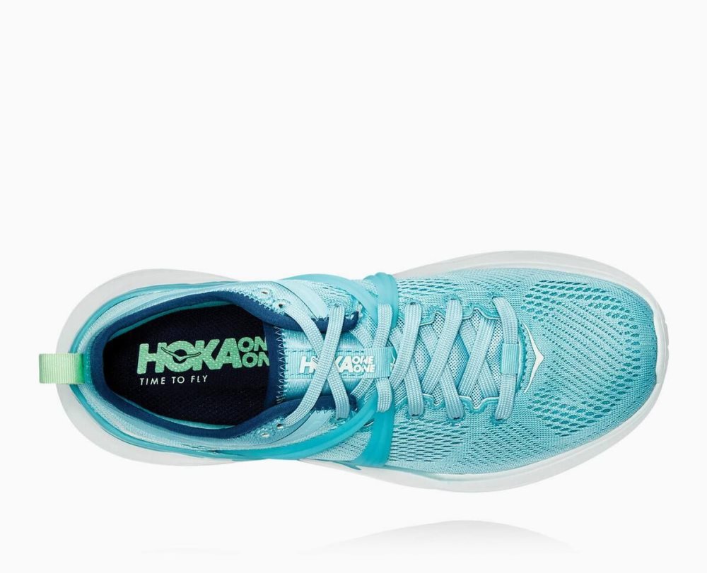 Hoka Tivra Brown / Blue | 19384YIVB