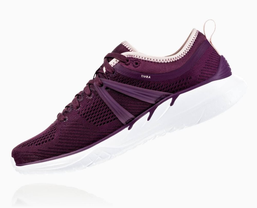 Hoka Tivra Purple / Brown | 49318UZEG